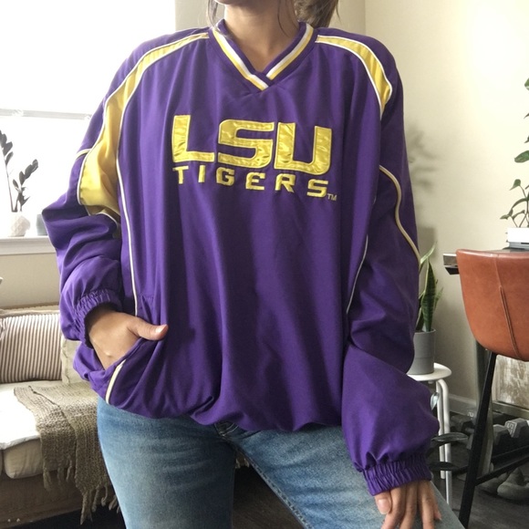 LSU TIGERS UNIVERSITY unisex track sweater - Picture 12 of 14